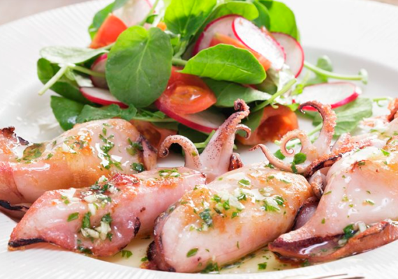 Chipirón a la plancha